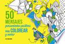 Libro 50 mensajes para colorear
