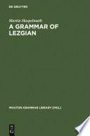 Libro A Grammar of Lezgian
