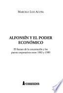 Libro Alfonsín y el poder económico
