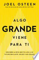 Libro Algo grande viene para ti