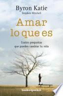 Libro Amar lo que es