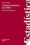 Libro Análisis estadístico con SPSS