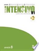 Libro Anayaele Intensivo B1. Libro del Profesor