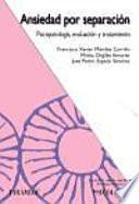 Libro Ansiedad por separación