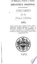 Libro Anuario de la prensa chilena