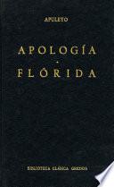 Libro Apología. Flórida.
