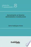Libro Aproximación al Derecho Administrativo Constitucional