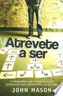 Libro Atrevete A Ser