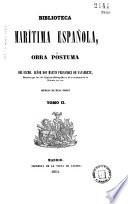Libro Biblioteca marítima española