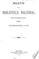 Libro Boletín de la Biblioteca Nacional