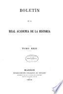 Libro Boletín de la Real Academia de la Historia