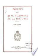 Libro Boletín de la Real Academia de la Historia