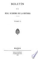 Libro Boletín de la Real Academia de la Historia