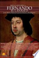 Libro Breve historia de Fernando el Católico