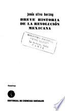 Libro Breve historia de la revolución mexicana