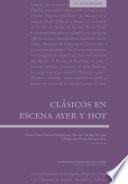 Libro Clásicos en escena ayer y hoy