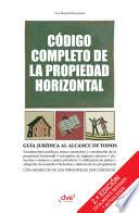 Libro Código completo de la propiedad horizontal