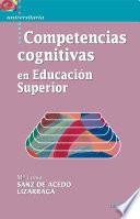 Libro Competencias cognitivas en educación superior