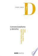 Libro Convencionalismo y derecho