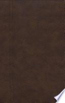Libro CSB Restoration Bible, Brown LeatherTouch, Indexed