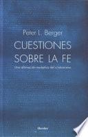 Libro Cuestiones sobre la fe