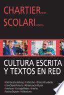 Libro Cultura escrita y textos en red