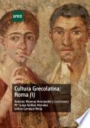 Libro Cultura Grecolatina: Roma (I)