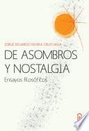 Libro De asombros y nostalgia
