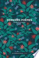 Libro Derniers poèmes
