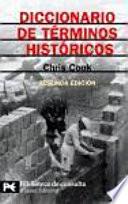 Libro Diccionario de términos históricos