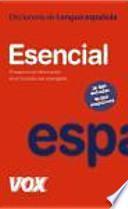 Libro Diccionario esencial de la lengua española