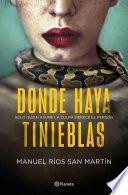 Libro Donde haya tinieblas