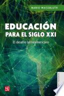 Libro Educación para el siglo XXI