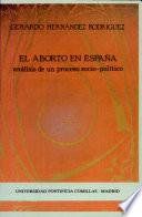 Libro El aborto en España