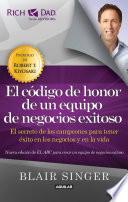 Libro El código de honor de un equipo de negocios exitoso.