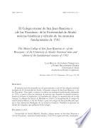 Libro El Colegio menor de San Juan Bautista o "de los Vizcaínos" de la Universidad de Alcalá: noticias históricas y edición de los estatutos fundacionales de 1592