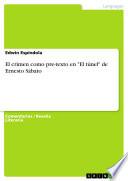 Libro El crimen como pre-texto en "El túnel" de Ernesto Sábato