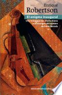 Libro El enigma inaugural