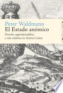 Libro El Estado anómico