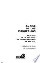 Libro El gas de los monopolios