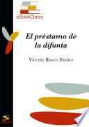 Libro El préstamo de la difunta (Anotado)