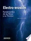 Libro Electro-erosión