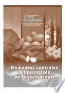 Libro Elementos centrales del protocolo de bioseguridad