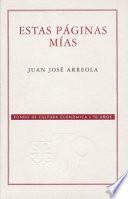 Libro Estas páginas mías