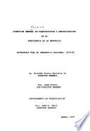Libro Estrategia para el desarrollo nacional: 1970-80