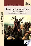 Libro Europa y su diáspora
