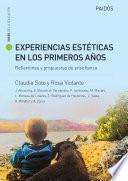 Libro Experiencias estéticas en los primeros años. Reflexiones y propuestas de enseñan