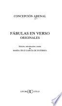 Libro Fábulas en verso originales