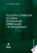 Libro Filosofía y literatura en «Niebla» de Unamuno