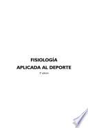 Libro Fisiología aplicada al deporte